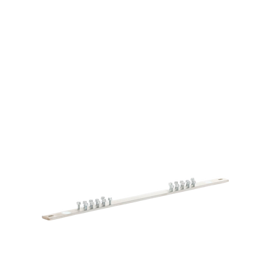 PANDUIT - Barra de Conexión a Tierra, Para Rack de 19", Con 20 Orificios Para Conexión Rápida de Equipos, Incluye 20 Tornillos # 12-24 x 1/2" Instalados