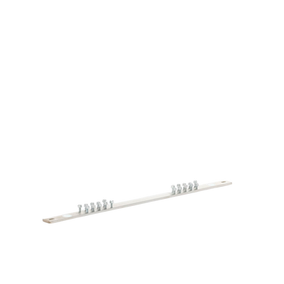 PANDUIT - Barra de Conexión a Tierra, Para Rack de 19", Con 20 Orificios Para Conexión Rápida de Equipos, Incluye 20 Tornillos # 12-24 x 1/2" Instalados