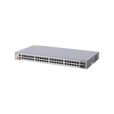 RUIJIE - Switch Administrable Capa 3 con 48 puertos Gigabit + 4 SFP+ para fibra 10Gb, gestión gratuita desde la nube.