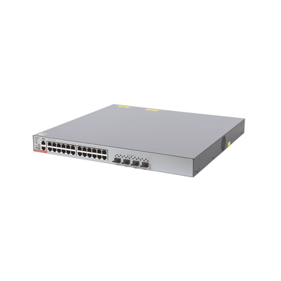 RUIJIE - Switch Administrable Capa 3 PoE con 24 puertos Gigabit 802.3af/at + 4 SFP+ para fibra 10Gb, hasta 740 watts, gestión gratuita desde la nube.