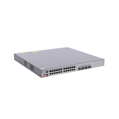 RUIJIE - Switch Administrable Capa 3 PoE con 24 puertos Gigabit 802.3af/at + 4 SFP+ para fibra 10Gb, hasta 740 watts, gestión gratuita desde la nube.