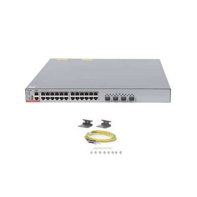 RUIJIE - Switch Core Administrable Capa 3 con 8 puertos Gigabit, 24 SFP y 8 SFP+ Combo para fibra 10Gb, gestión gratuita desde la nube.