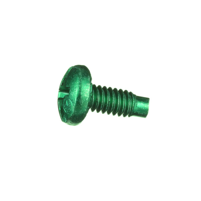 PANDUIT - Tornillo de Unión a Tierra, #12-24 x 1/2, Color Verde, Bolsa de 100 Piezas