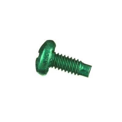 PANDUIT - Tornillo de Unión a Tierra, #12-24 x 1/2, Color Verde, Bolsa de 100 Piezas