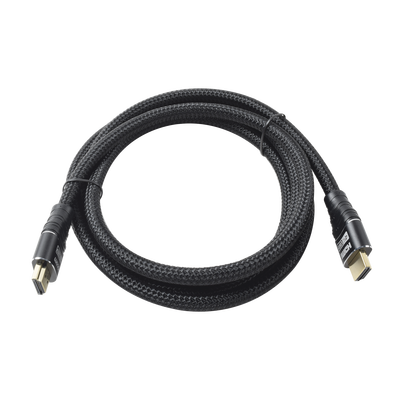 EPCOM POWERLINE - Cable HDMI Ultra-Resistente Redondo de 1.8m ( 5.9 ft ) Optimizado para Resolución 4K ULTRA HD