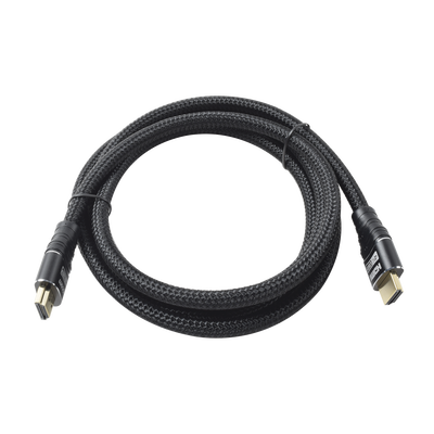 EPCOM POWERLINE - Cable HDMI Ultra-Resistente Redondo de 1.8m ( 5.9 ft ) Optimizado para Resolución 4K ULTRA HD