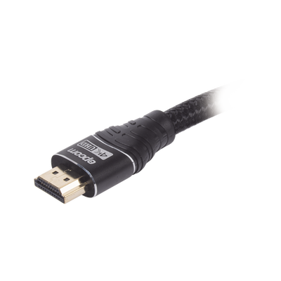 EPCOM POWERLINE - Cable HDMI Ultra-Resistente Redondo de 1m (3.2 ft) Optimizado para Resolución 4K ULTRA HD