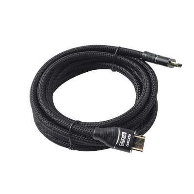 EPCOM POWERLINE - Cable HDMI Ultra-Resistente Redondo de 3m ( 9.8 ft ) Optimizado para Resolución 4K ULTRA HD