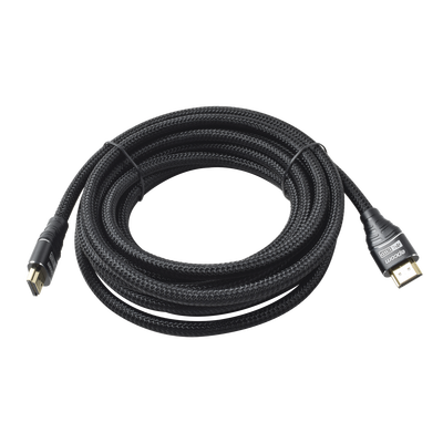 EPCOM POWERLINE - Cable HDMI Ultra-Resistente Redondo de 5m (16.4 ft) Optimizado para Resolución 4K ULTRA HD