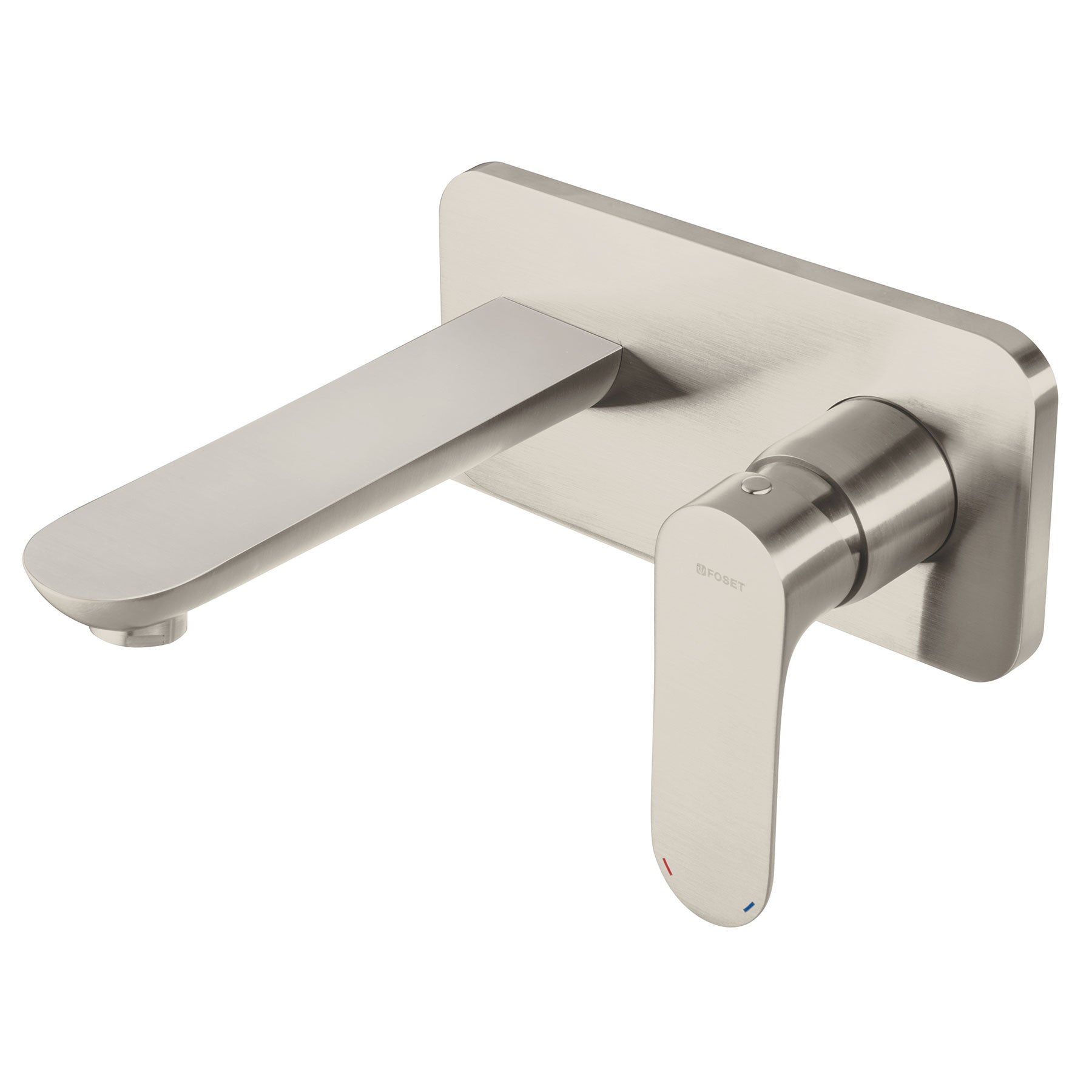Monomando a pared para lavabo, satin, FOSET RIVIERA
