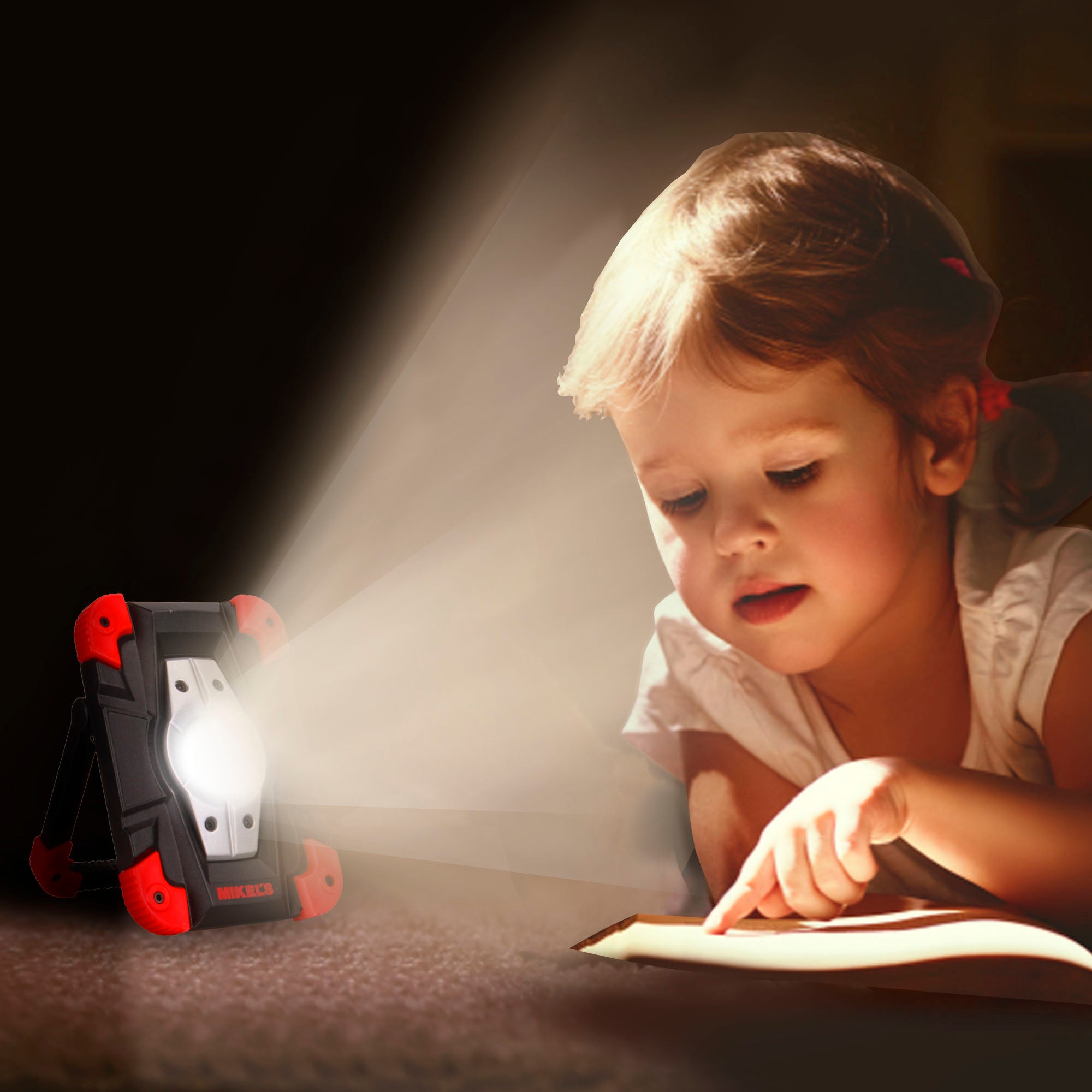 Lámpara Reflector LED (10W recargable) Uso Rudo