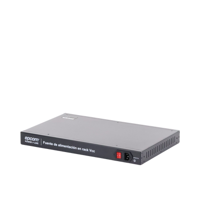 EPCOM POWERLINE - Fuente 12 Vcc /  Industrial / tipo RACK / 20 Amperes / 16 salidas / 1.25 Amperes por salida administrada / 2.5 Amperes por salida máxima