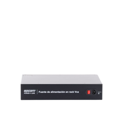 EPCOM POWERLINE - Fuente 24 Vca / Industrial / Tipo RACK / 20 Amperes / 16 salidas / 1.25 Amperes por salida administrada / 2.5 Amperes por salida máxima