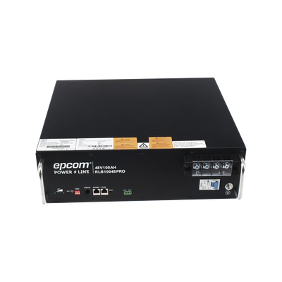 EPCOM POWERLINE - Batería de Litio de 4.8 Kwh, 48 Vcc ,104 Ah, 3U de Montaje en Rack.