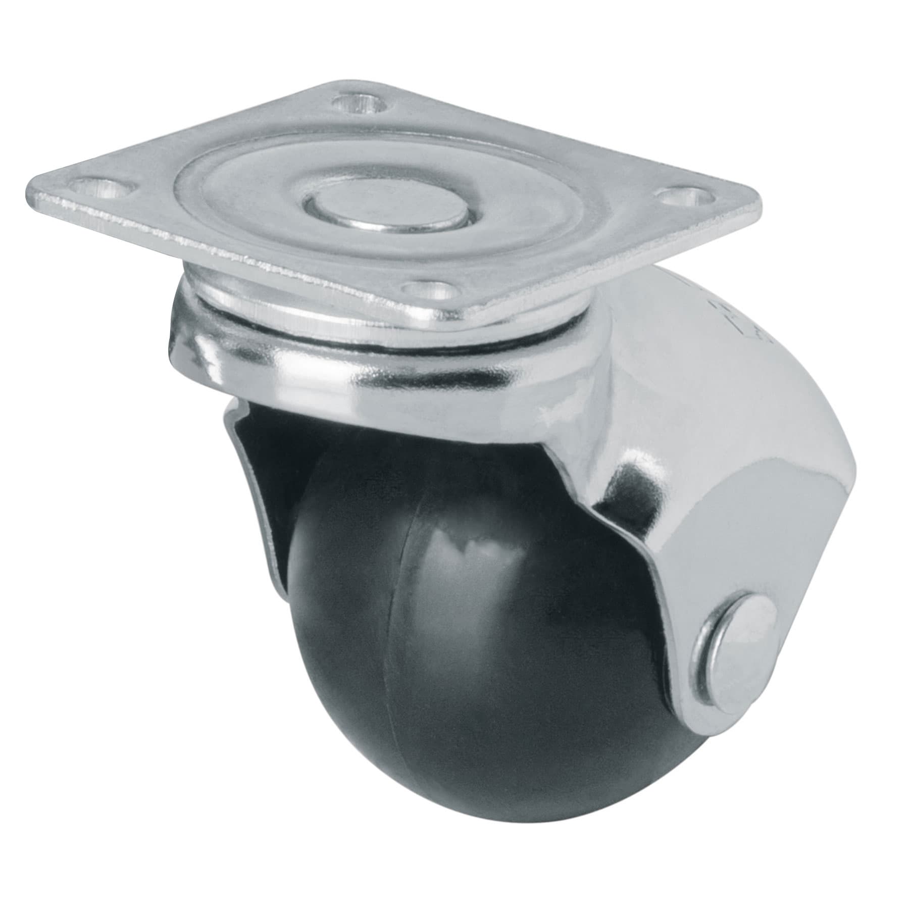 Rodaja esferica, 40 mm con placa, FIERO