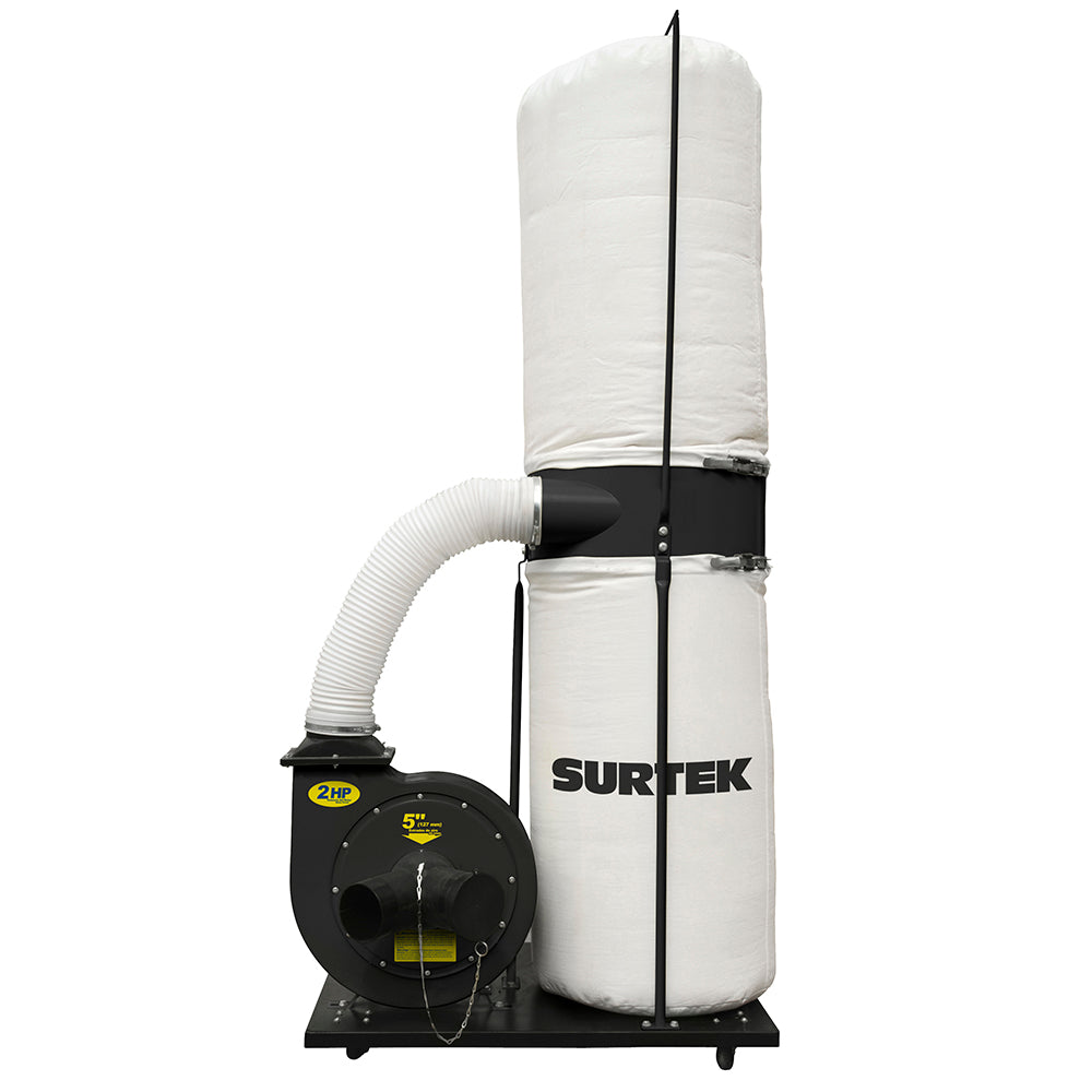 Surtek - Colector de polvo mono 2x4 in2HP