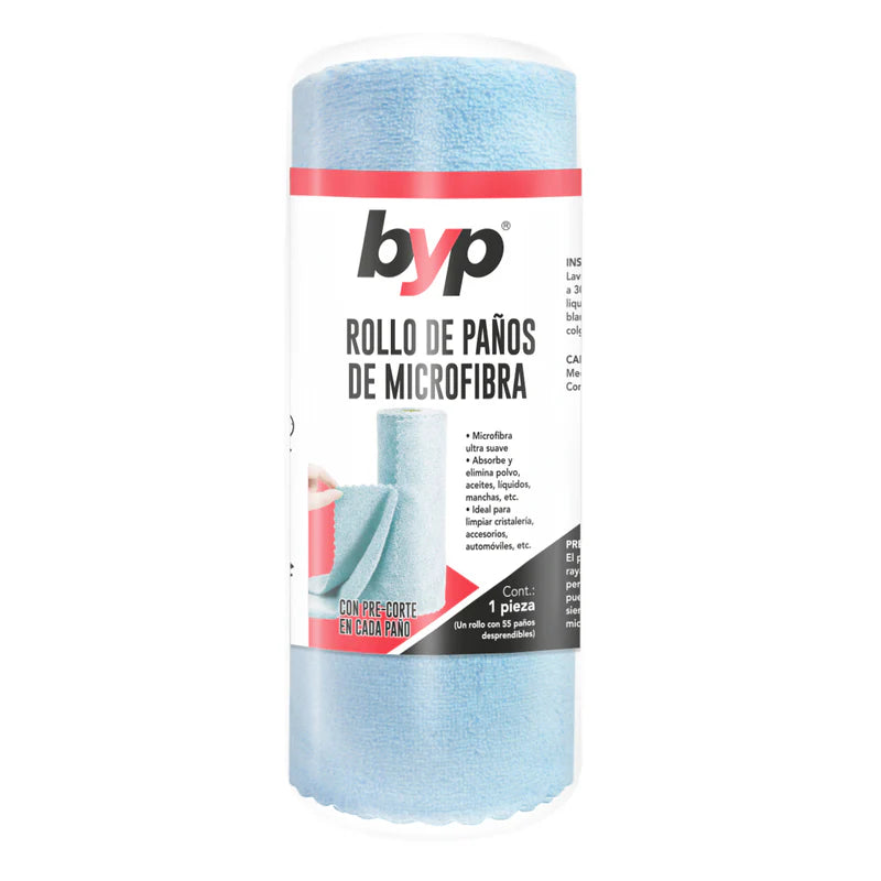 Rollo de Paños de Microfibra