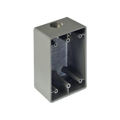 RAWELT - Caja Condulet FS de 1/2" ( 12.7 mm) con una boca a prueba de intemperie.