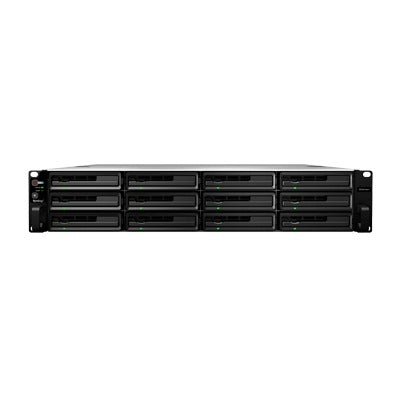 SYNOLOGY - Servidor NAS para rack de 12 bahías, expandible a 216TB