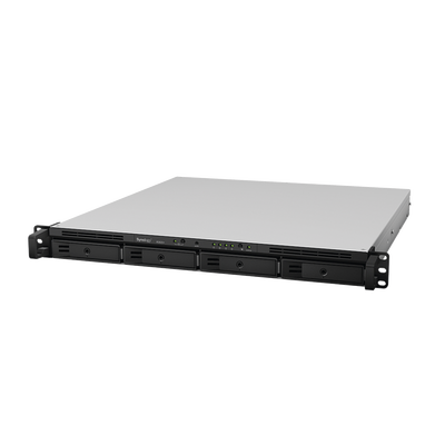 SYNOLOGY - Servidor Nas para rack de 4 bahía / Expandible a 8 bahías / Hasta 128 TB