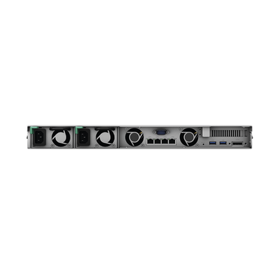 SYNOLOGY - Servidor Nas para rack de 4 bahía / Expandible a 8 bahías / Hasta 128 TB