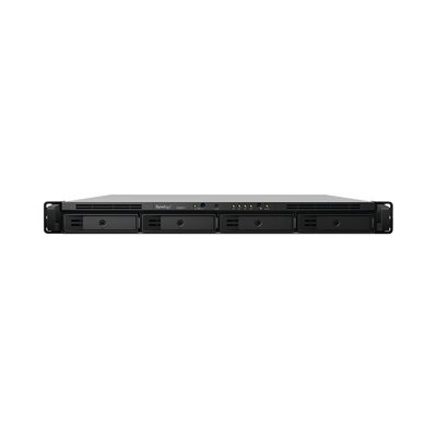 SYNOLOGY - Servidor Nas para rack de 4 bahía / Expandible a 8 bahías / Hasta 128 TB