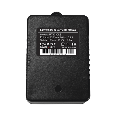 EPCOM POWERLINE - Transformador de Pared 12 Vca 30 VA