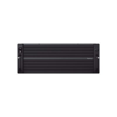 SYNOLOGY - Servidor NAS para rack de 12 bahías / Expandible hasta 180 bahías / Hasta 1,536 TB