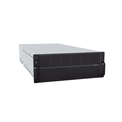 SYNOLOGY - Servidor NAS para rack de 12 bahías / Expandible hasta 180 bahías / Hasta 1,536 TB