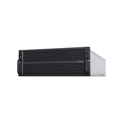 SYNOLOGY - Servidor NAS para rack de 12 bahías / Expandible hasta 180 bahías / Hasta 1,536 TB