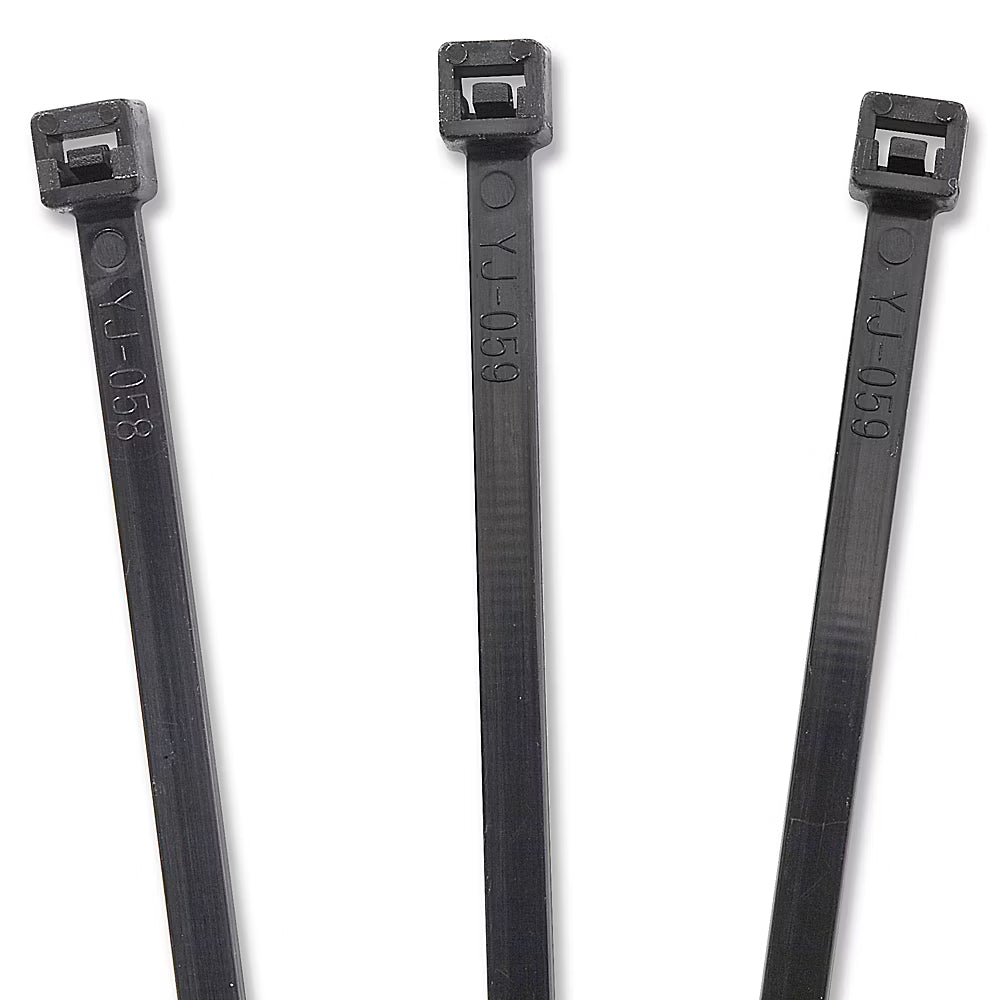 LINKEDPRO - Cinchos de Nylon / 7.2 × 200 mm / Material PA66 UL / Autobloqueo Reforzado / Resistentes a UV / 100 Piezas / Interior y Exterior