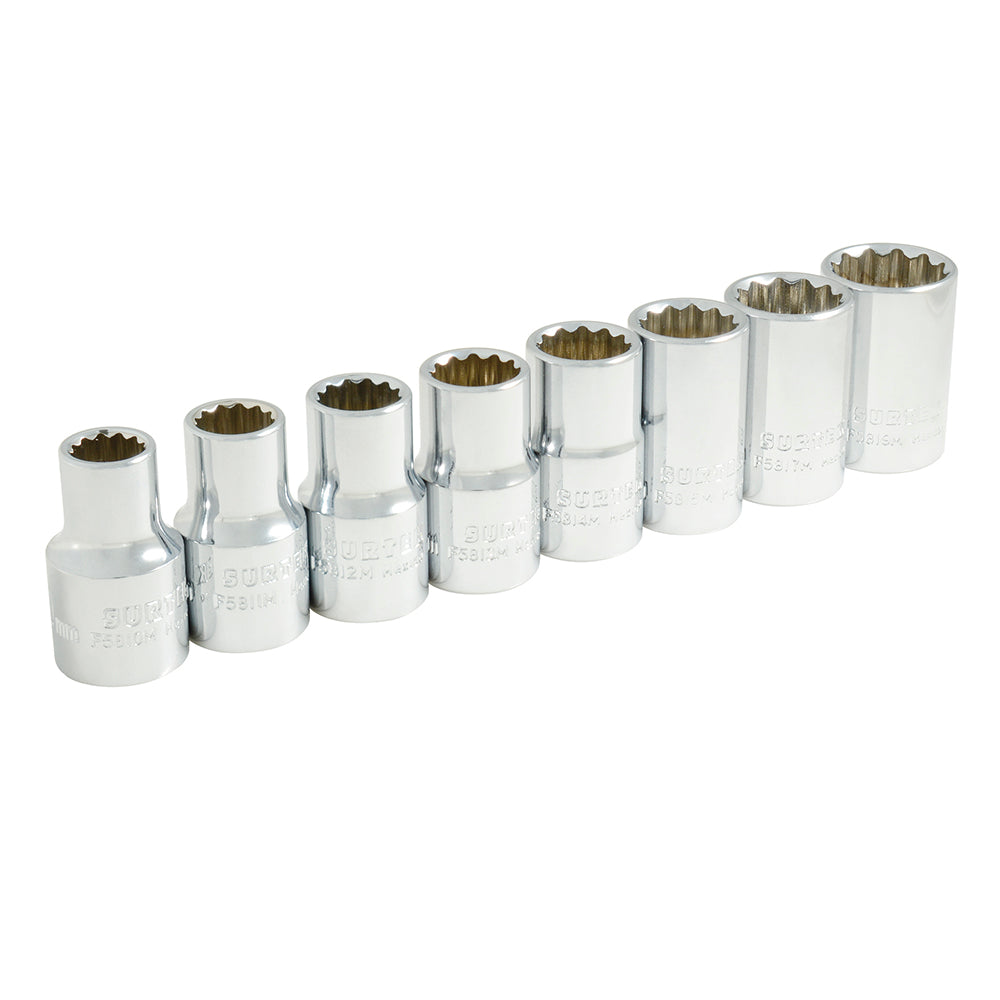 Surtek - Jgo dados 1/2 in 12pt  mm 8pz