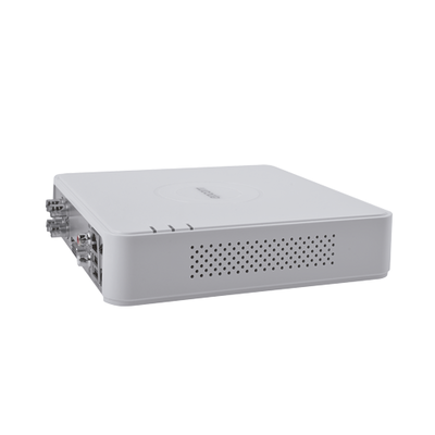 EPCOM - (AUDIO POR COAXITRON) DVR 2 Megapixel (1080p) Lite Pentahibrido / 4 Canales TURBOHD + 1 Canal IP / 1 Bahía de Disco Duro / 4 Canales de Audio por Coaxitron / H.264+ / Salida Full HD