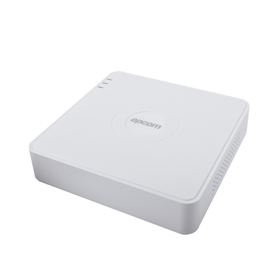 EPCOM - (AUDIO POR COAXITRON) DVR 2 Megapixel (1080p) Lite Pentahibrido / 4 Canales TURBOHD + 1 Canal IP / 1 Bahía de Disco Duro / 4 Canales de Audio por Coaxitron / H.264+ / Salida Full HD