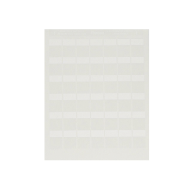 PANDUIT - Hojas con 2500 Etiquetas Auto-Laminadas para Impresora Láser/Inyección de Tinta, para Cables de 2 a 4.1 mm de Diámetro (18 - 14 AWG)