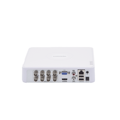 EPCOM - (AUDIO POR COAXITRON) DVR 8 Canales 2 Megapixel (1080p) Lite / 8 Canales TURBOHD + 2 Canales IP / 1 Bahía de Disco Duro / H.264+ / Salida de vídeo Full HD