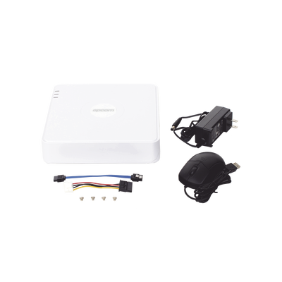 EPCOM PROFESSIONAL - DVR 8 Canales TurboHD + 2 Canales IP / 2 Megapixel (1080p) Lite / Acusense Lite (Evita Falsas Alarmas) / Audio por Coaxitron / 1 Bahía de Disco Duro / H.265+ / Salida de Vídeo Full HD