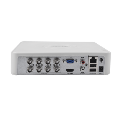 EPCOM - DVR 8 Canales 2 Megapixel (1080p) Lite / 8 Canales TURBOHD + 2 Canales IP / 1 Bahía de Disco Duro / H.264+ / 1 Canal de Audio / Salida de vídeo Full HD