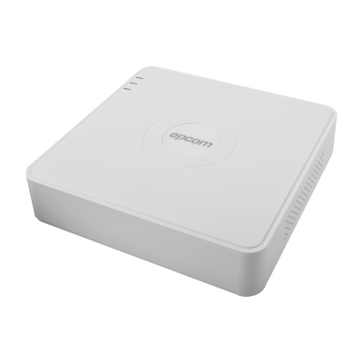 EPCOM - DVR 8 Canales 2 Megapixel (1080p) Lite / 8 Canales TURBOHD + 2 Canales IP / 1 Bahía de Disco Duro / H.264+ / 1 Canal de Audio / Salida de vídeo Full HD
