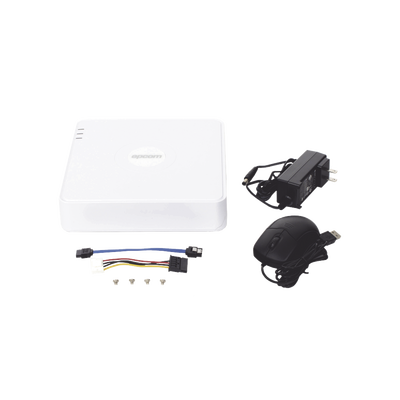 EPCOM PROFESSIONAL - DVR 8 Canales TurboHD + 2 Canales IP / 2 Megapixel (1080p) Lite / Acusense Lite (Evita Falsas Alarmas) / Audio por Coaxitron / 1 Bahía de Disco Duro / H.265+ / Salida de Vídeo Full HD