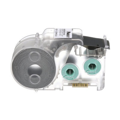 PANDUIT - Casete de 350 Etiquetas Autolaminadas de 25.4 x 19.05 mm (1 x 0.75 pulgadas), para Cables de 2 a 4.1 mm (0.08 a 0.16 pulgadas) de Diámetro, Área de Impresión Color Blanco