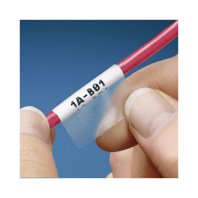 PANDUIT - Hojas con 1000 Etiquetas Auto-Laminadas para Impresora Láser/Inyección de Tinta, para Cables de 6.1 a 12.2 mm de Diámetro (8 - 4 AWG)