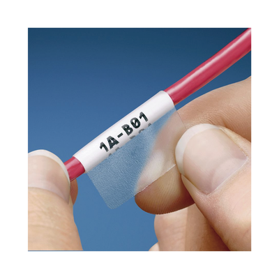 PANDUIT - Hojas con 1000 Etiquetas Auto-Laminadas para Impresora Láser/Inyección de Tinta, para Cables de 6.1 a 12.2 mm de Diámetro (8 - 4 AWG)