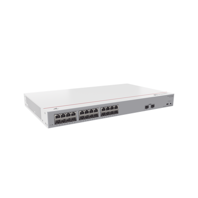 HUAWEI - Switch Gigabit No Administrable PoE / 24 puertos 10/100/1000 Mbps (PoE) / 2 Puertos SFP Uplink / 124W