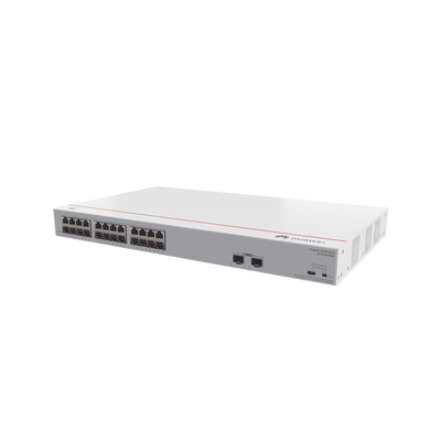 HUAWEI - Switch Gigabit No Administrable PoE / 24 puertos 10/100/1000 Mbps (PoE) / 2 Puertos SFP Uplink / 124W
