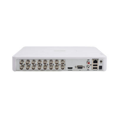 EPCOM - DVR 2 Megapixel (1080P) lite / 16 Canales TURBOHD + 2 Canal IP / 1 Bahía de Disco Duro / H.264+ / 1 Canales de Audio / Salida de vídeo Full HD