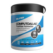 SILIMEX - Toallas Húmedas Silimex Limpiadoras Computoallas C/30Pz