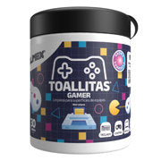 SILIMEX - Toallas Húmedas Silimex con Aroma a Chicle para Equipos Gamer C/30 Pz