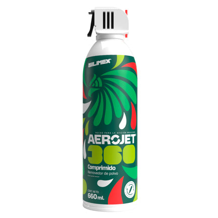SILIMEX - Removedor De Polvo Silimex AEROJET 660ML con Valvula 360° (Edicion Mudialista)