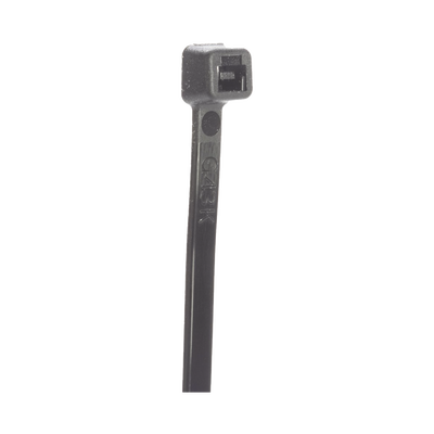 PANDUIT - Cincho de Nylon 6.6 StrongHold™, 533mm largo x 7.6mm ancho, Color Negro Exterior, Resistente a Rayos UV, Paquete de 100pz